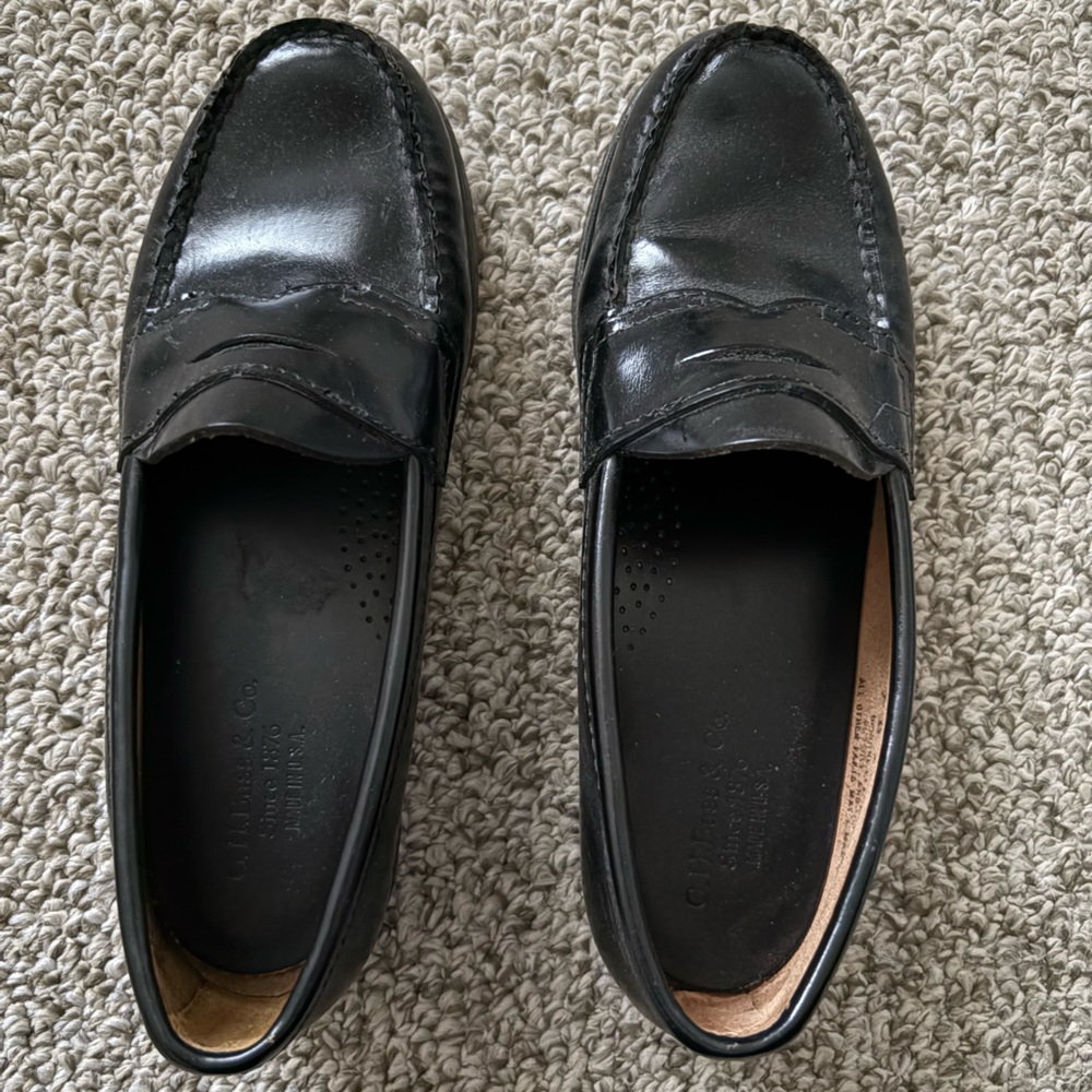 G.H. Bass Leather Loafers